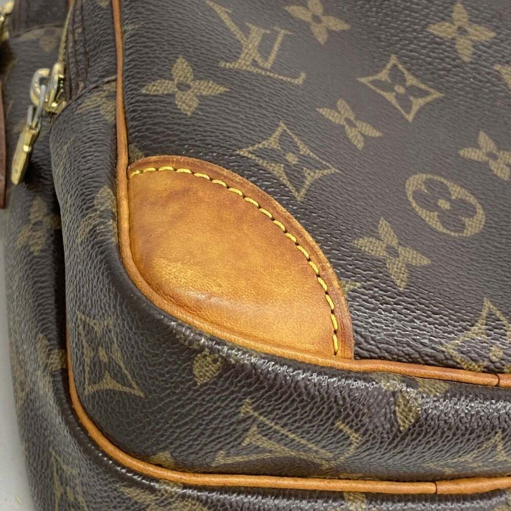 LOUIS VUITTON Authentic Brown Monogram Shoulder Bag - Picture 7 of 12